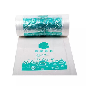 Custom Clear PE copri lavaggio a secco in plastica abbigliamento Poly Bag Roll per vestiti di dimensioni personalizzabili - Product Image 1