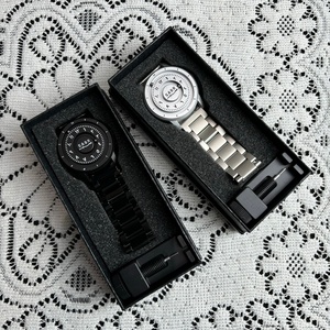 Montre-bracelet à quartz de luxe personnalisée avec chiffres arabes pour homme, bracelet unique en acier inoxydable, montre de sport à boule magnétique, cadran antique Sabr - Product Image 5