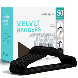 <span class=keywords><strong>Appendiabiti</strong></span> salvaspazio in velluto sottile, resistenti e antiscivolo, con intagli sulle spalle per vestiti <span class=keywords><strong>da</strong></span> salotto - Product Image 6