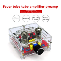 XH-A201 Hifi 6J1 classe A amplificateur de préamplificateur à Tube biliaire carte finie avec châssis acrylique