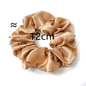 Искусственные шелковые резинки для волос, атласный хвост, сильный эластичный галстук для волос для женщин - Product Image 2