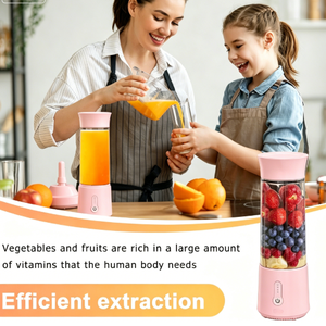 Latest Powerful Motor Personal Blender Portable Juicer Cup Cordless Smoothie <b>Maker</b> Squeezer Tumbler for Small Ice Cubes Shake - Product Image 2