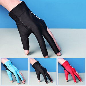 PNS 3‑Finger Billiards <b>Glove</b>, Thin Breathable Anti‑Slip Open Finger <b>Pool</b> Snooker <b>Glove</b>, One Size Fits All <b>for</b> Left & Right Hand - Product Image 2