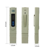 Jubway 0-9990ppm Gamme de mesure, haute précision, étanche, matériau ABS, OEM, mesureur de TDS de l'eau avec garantie d'un an