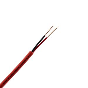 Cable de alarma contra incendios 2 * 16AWG Cable de fuego de chaqueta LSZH de cobre desnudo sin blindaje 2 núcleos 2C * 1,5mm Cables resistentes al fuego - Product Image 2