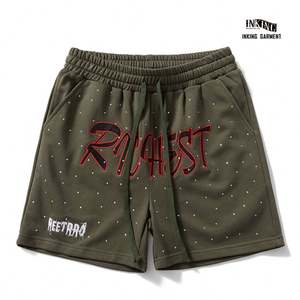 Short de Muay Thai personnalisé polyester charpentier impression Logo <span class=keywords><strong>Tennis</strong></span> personnaliser Socceur client Mma combat Afl Footy en relief - Product Image 3