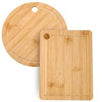 Produits populaires : Ensemble de planches à découper en bambou naturel, réversible, léger, non toxique, mini planche pour le camping, le pique-nique, la cuisine