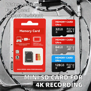 Thẻ nhớ <span class=keywords><strong>Mini</strong></span> SD 64GB 32GB, quay phim 4K, tốc độ A1, tốc độ V10, thẻ TF tương thích với DVR, dung lượng 2GB 512MB 128MB, chất liệu nhựa, bảo mật - Product Image 2