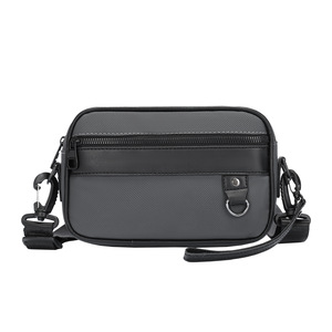 Customize Logo Crossbody <b>Bag</b> for Men PU Leather Waterproof Messenger Business Casual Sling Shoulder Handbags - Product Image 6