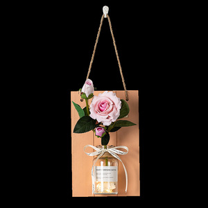 Colgante <span class=keywords><strong>de</strong></span> tablero <span class=keywords><strong>de</strong></span> madera ecológico creativo, jarrón hidropónico, adornos para colgar en la pared, grabado decorativo para el hogar, decoraciones <span class=keywords><strong>de</strong></span> pared - Product Image 5