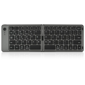 <span class=keywords><strong>2025</strong></span> Mini Ergonomic Bàn phím chiếu không dây màu đen Gấp thiết kế Tuổi thọ pin dài USB 130mA Máy tính để bàn có thể sạc lại - Product Image 4