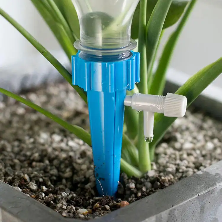 1 pz sistema di irrigazione automatico a goccia punta Auto irrigazione per vasi di fiori piante serra giardino Auto dispositivo di gocciolamento acqua