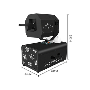 Máquina de Nieve SHTX, la Más Popular, 2000W, Cabezal Giratorio, Profesional, para Bodas, Navidad, Escenarios, Máquina de Copos de Nieve - Product Image 5