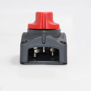 12V 24V 300A 2 Position Metal Rotary Switch Main <b>Battery</b> Disconnect Isolator Power Cut for Car Yacht Boat Marine RV-1 Metal Powe - Product Image 3