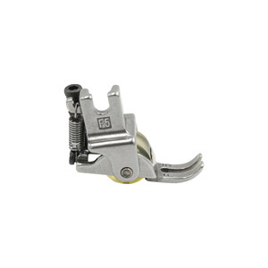 Pied presseur à rouleaux en acier F5, bord étroit de 0,3 mm avec roue pour pièces de machine à coudre de vêtements - Product Image 3