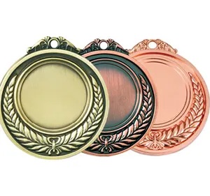 Custom Cheap High Quality Badminton Baseball Basketball Boxing Football Swimming Tennis Table Metal Medallion Blank Medals