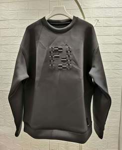 Camiseta Casual de Calle para Hombre WANBAO WST-H1007, 100% Algodón, Manga Larga, Cuello Redondo, Anti-Pilling, Anti-Arrugas, Transpirable, Talla Grande - Product Image 6