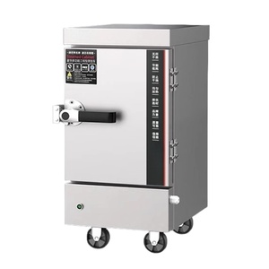 ダブルドア商业米蒸し器キャビネットステンレス钢、电気/ガス、自动水充填、アンチスケール - Product Image 5