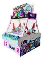 Console de jeu d'arcade haut de gamme personnalisable pour 4 joueurs, en métal, plastique et acrylique, interface anglaise, prise universelle 110/220V