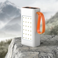 Batterie externe portable intelligente personnalisée haute capacité 30000 mAh, charge rapide, entrée Type-C, sortie USB/DC, écran LED, 22,5 W, Li-Polymère