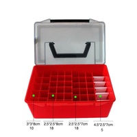 Nouvel Arrivage Rich One Boîte à leurres de pêche portable multi-compartiments avec séparateurs réglables pour la pêche au snapper et au poisson-chat en rivière