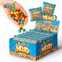 Flexibele OEM Branding Oplossingen Skittle-stijl 240g 60 stuks doos Halal BRC Fabriek Aangepaste smaak & verpakkingsformaat ontwerp Kauwgom snoep