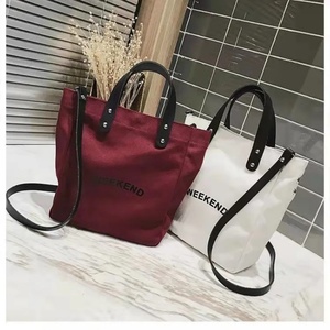 Factory Fashion Ladies <b>Large</b> Luxury Canvas Tote <b>Beach</b> Tote Multi-compartment <b>Bag</b> with Custom Printed logo - Product Image 6