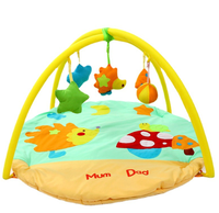 Cadeau de Pleine Lune de 0 à 1 an, jouets éducatifs, mains libres, couverture de jeu pour nouveau-né, tapis rampant