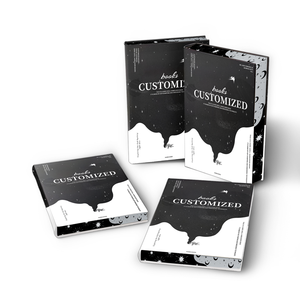 Özelleştirilebilir ciltli roman altın folyo püskürtülür renkli kenarları yeni tasarım ofset kağıt müşteriler için benzersiz özel kitap - Product Image 5