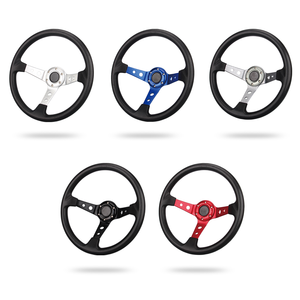 <span class=keywords><strong>Volant</strong></span> de direction universel à cadre en aluminium de 14 pouces à déport profond pour marque privée, approvisionnement en gros - Product Image 1