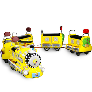 Patio interior paseos de la batería operado de Estilo vintage eléctrica gran tren sin orugas serie de máquina de juego - Product Image 1