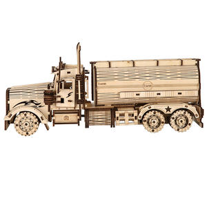 Camión casero para niños, de ingeniería científica juguete, combinación altamente desafiante, educación, entretenimiento, mejora práctica - Product Image 1