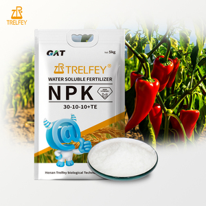 Acelera el Crecimiento del Cultivo NPK 30-10-10 Rico en Oligoelementos Fertilizante Verde Alto en Nitrógeno 100% Soluble en Agua - Product Image 2