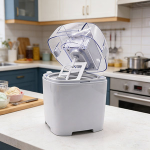Machine à glace domestique, accessoire de cuisine, style nordique, avec compresseur - Product Image 2