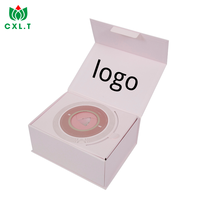 Boîte de parfum biodégradable Eco Green, boîte en papier recyclable, taille personnalisée, logo de marque, boîte cadeau rigide pour l'emballage de flacons de parfum