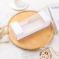 Boîte cadeau de luxe moderne en carton compostable écologique avec logo personnalisé, qualité alimentaire, pour biscuits, gâteaux et pâtisseries, vente en gros