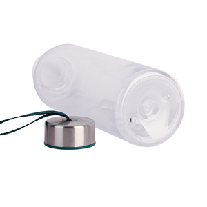 Bpa Gratis Op Maat Gemaakte 500Ml/17Oz Tritan Drink Waterfles Voor Sport Draagbare Plastic Heldere Waterfles Met Lanyard - Product Image 4