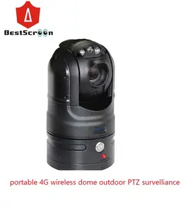 2MP 20X Optical Zoom 4G Wifi Wireless Fast Deploy Mini Dome Camera Portable Dome Wireless CCTV Camera