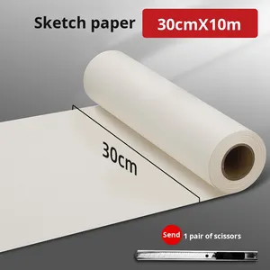 160g Thickened <strong>Sketch</strong> Long Roll Colored Pencil Drawing <strong>Paper</strong> for Art Students - Product Image 4