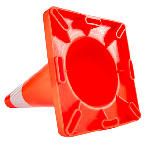 Özel kauçuk tabanlı yol bariyeri güvenlik konisi pembe yeşil 28 inç 28 "trafik konisi yansıtıcı ve trafik yolu için kullanılır - Product Image 4