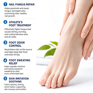 Wangtailin 30ml Líquido Reparador de Hongos en las Uñas, Tratamiento para Onicomicosis, Solución para el Alivio del Olor de Pie de Atleta - Product Image 5