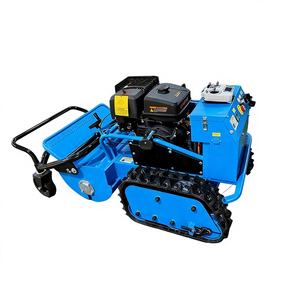 Mini-trancheuse sur chenilles avec pompe et moteur à essence à auto-alimentation et composants essentiels - Product Image 1