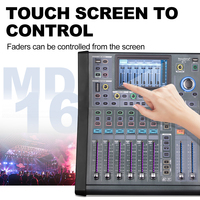 OEM MD16 Console Audio numérique professionnelle 18 canaux mélangeur Audio DJ mélangeur Audio numérique