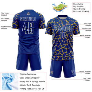 Kaos Sepak Bola Pendek 100% Poliester Tahan Lama, Anti Air, Bernapas, Cepat Kering, Ringan, Tahan Cuci Berulang Kali - Product Image 3