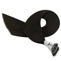 Extensions capillaires à pointes nano très demandées, cheveux vietnamiens bruts de qualité supérieure, double épaisseur, mèches de cheveux humains vierges Remy