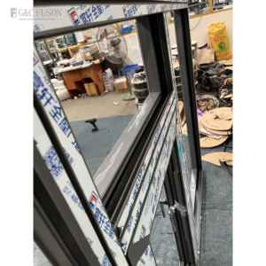 Finestre in alluminio a doppia anta Fuson Top finestre a battente con triplo vetro Standard residenziali australiani - Product Image 1