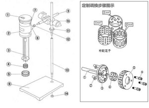 Laboratory Emulsifying Machine Cosmetic Shampoo <strong>Dispersion</strong> Emulsifier <strong>Mixer</strong> High Shear Homogenizer <strong>Mixer</strong> - Product Image 5