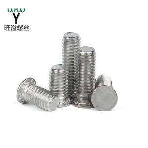 Vis à rivet ronde à tête <span class=keywords><strong>plate</strong></span> Goujons à tête affleurante Vis à riveter à pression FHD Vis à rivet à pression <span class=keywords><strong>Goujon</strong></span> auto-serrant pour tôle métallique - Product Image 2
