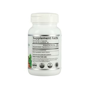 Cápsulas de Extracto de Fenogreco de Alta Calidad, Sin Gluten, Sin OMG, 60 Cápsulas, Suplemento Dietético Vegetariano - Product Image 6