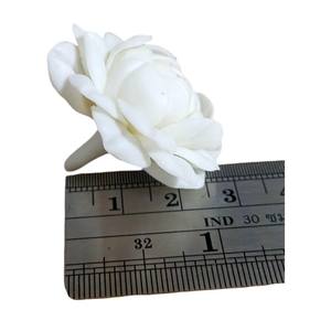Cuentas de Flores de Jazmín de Doble Capa Hechas a Mano con Orificio de 3 cm, Artesanía Tailandesa, Estas Hermosas Cuentas de Jazmín de Doble Capa - Product Image 4